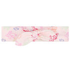 طقم ليغينز بنات بالشعار باللون الوردى, 1, hi-res